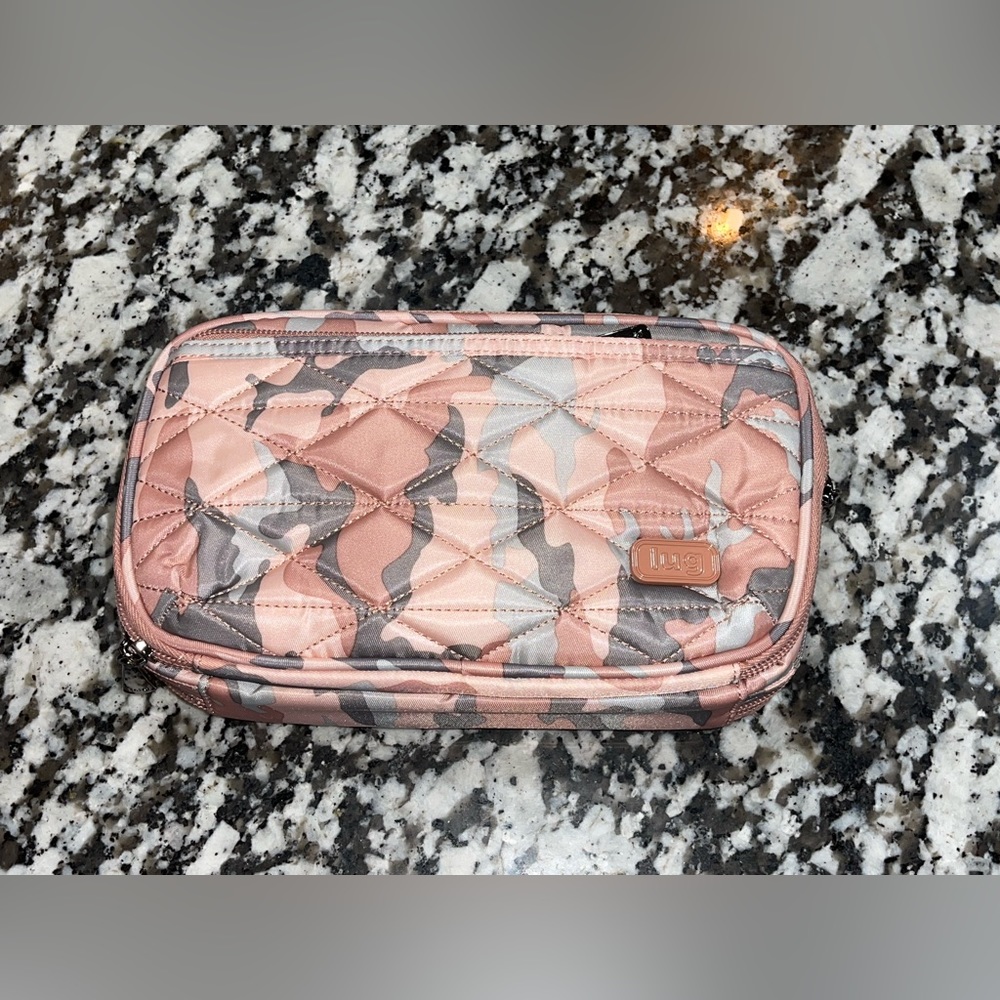 Lug Camo Pink Roundabout Crossbody Purse